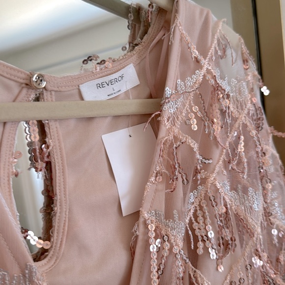 SALE ✨ NWT Reverof Shorts Dressy Romper size L - Picture 4 of 6